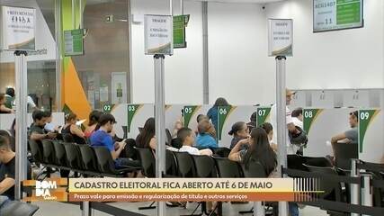 Prazo para regularização de títulos e outros serviços fica aberto até 6 de maio