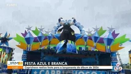 Festa Azul e Branca: Caprichoso realiza festa de lançamento do álbum de 2026