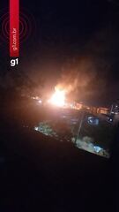 Vazamento de gás causa incêndio e deixa homem com 30% do corpo queimado em Manaus