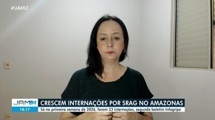 Internações por SRAG crescem no Amazonas