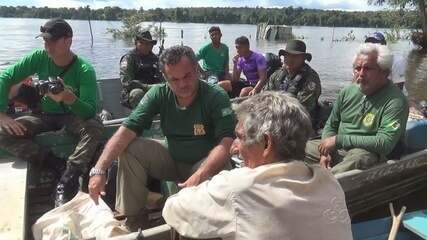 Em Apuí, no AM, famílias denunciam grilagem de terras para exploração de madeira