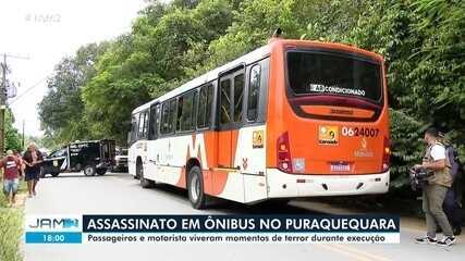 Passageiro é morto com tiro na cabeça em ônibus na Zona Leste de Manaus
