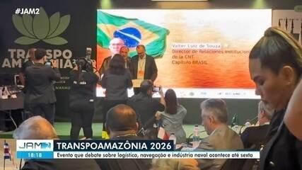 TranspoAmazônia 2026: Evento debate sobre logística, navegação e indústria naval