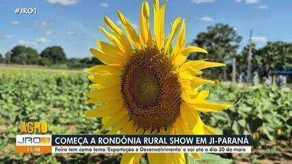 Abertura oficial da Rondônia Rural Show aconteceu em Ji-Paraná