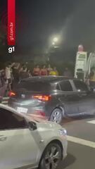 Acidente de trânsito deixa feridos em avenida de Manaus