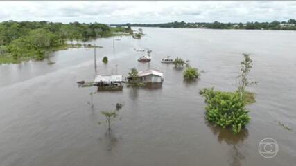 Chuva coloca 13 cidades do Amazonas em situação de emergência