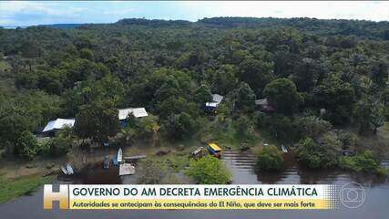Amazonas decreta emergência climática e ambiental por risco de nova seca