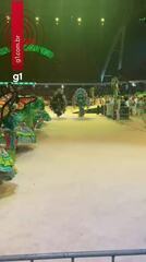 Marciele Albuquerque se transforma em onça parda e preta no Festival de Parintins 2026