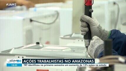 TRT identificou aumento de 13% de ações trabalhistas no AM