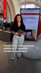 Prouni 2026: inscrições para edição do 2º semestre começam nesta terça