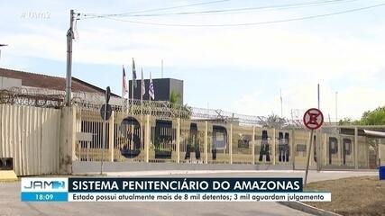 Sistema penitenciário do Amazonas possui mais de 8 mil detentos