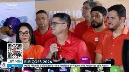 David Almeida é oficializado como candidato ao Governo do Amazonas