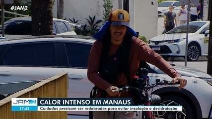 Cuidados no calor intenso de Manaus precisam ser redobrados