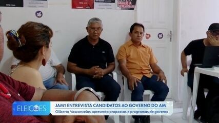 JAM1 entrevista candidatos ao governo do AM: Gilberto Vasconcelos apresenta propostas