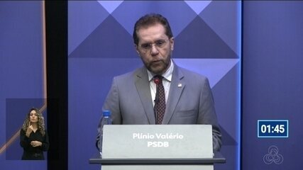 Debate AM: Considerações finais do candidato ao Senado Plínio Valério (PSDB)