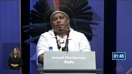 Debate AM: Considerações finais do candidato ao Senado Ismael Munduruku (Rede)