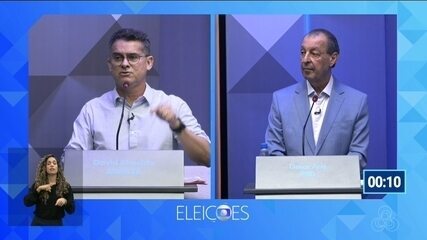Veja o debate entre os candidatos ao Governo do Amazonas na íntegra.