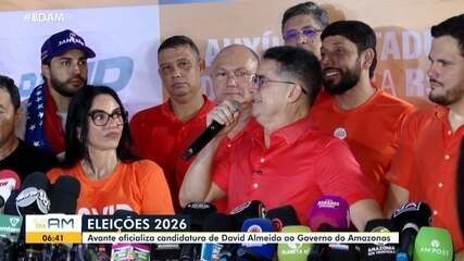 Eleições 2026: Avante oficializa candidatura de David Almeida ao Governo do Amazonas