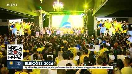 Eleições 2026: PL oficializa candidatura de Maria do Carmo ao governo do Amazonas