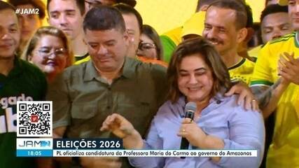 PL oficializa candidatura de Maria do Carmo ao governo do Amazonas