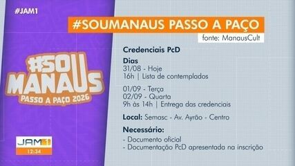 Sou Manaus 2026: retirada das pulseiras está sendo realizada em sete pontos