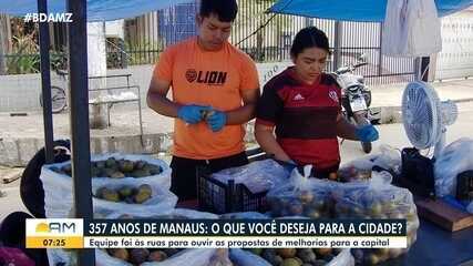 357 anos de Manaus: o que você deseja para a cidade?