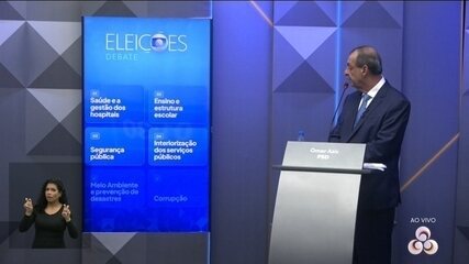 Debate entre candidatos ao Governo do Amazonas: Bloco 4 - tema determinado