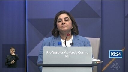 Debate AM: Considerações finais da candidata Professora Maria do Carmo (PL)