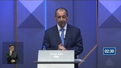Debate AM: Considerações finais do candidato Omar Aziz (PSD)