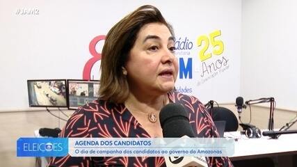 Eleições no AM: veja agenda de campanha de Professora Maria do Carmo nesta sexta-feira (9)