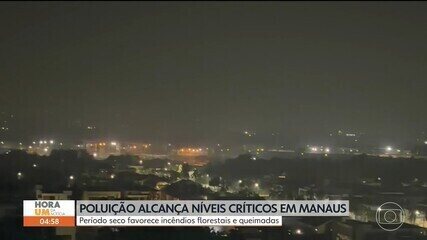 Incêndio em lixão piora a qualidade do ar em Manaus