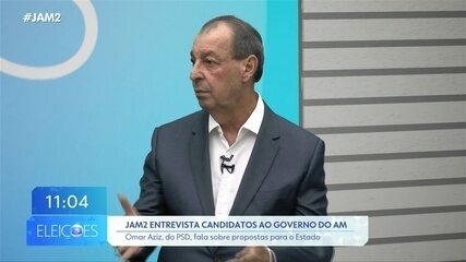 Omar Aziz fala sobre combate às queimadas em entrevista ao JAM2