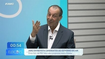 Omar Aziz faz considerações finais em entrevista ao JAM2