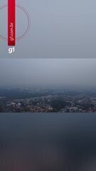 Imagens de drone mostram fumaça que encobre Manaus há uma semana